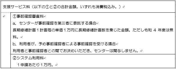 サービス料金
