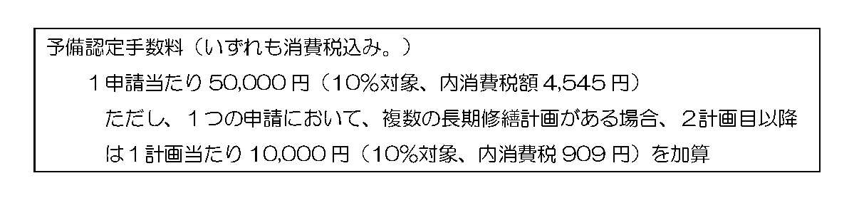 予備認定基準